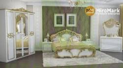 Спальня Ева Глянец Белый Золото