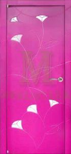Двери Woodok Пинк ПГ розового