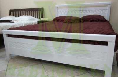Кровать двуспальная деревянная 1. 6-REDANG-WSR 