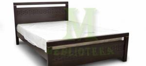 Кровать двуспальная деревянная 1. 4-REDANG-WSR